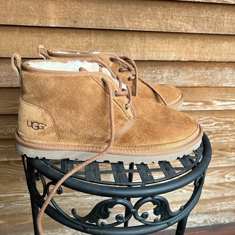 Ugg Womens Neumel Booties in Chestnut